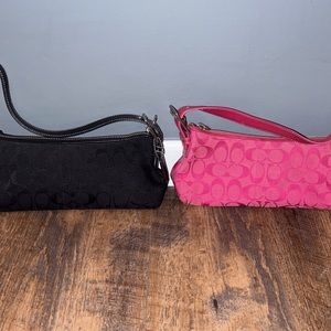 2 COACH shoulder bags